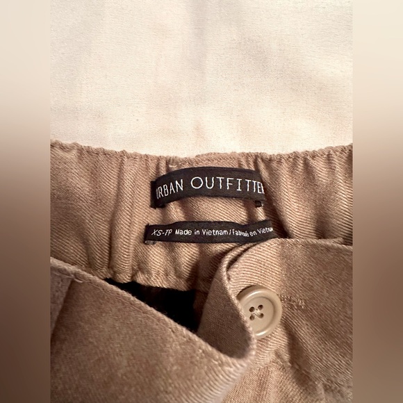 NWT Urban Outfitters Helena Trouser Pant XS Brown - Picture 6 of 6